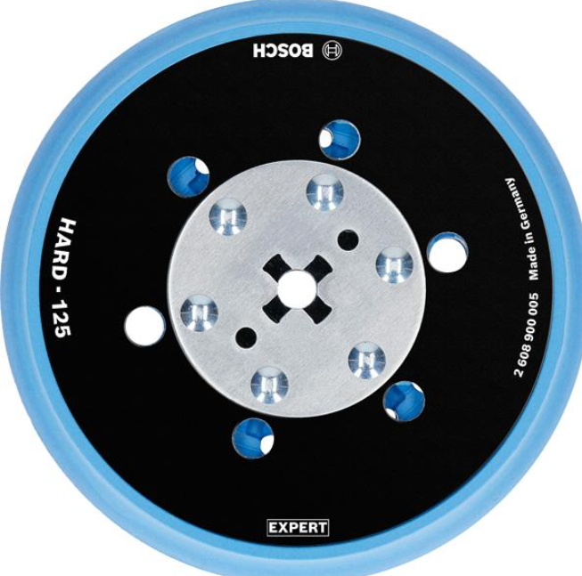 Univerzálny oporný tanier EXPERT Multihole, 125 mm, tvrdý - 2608900005